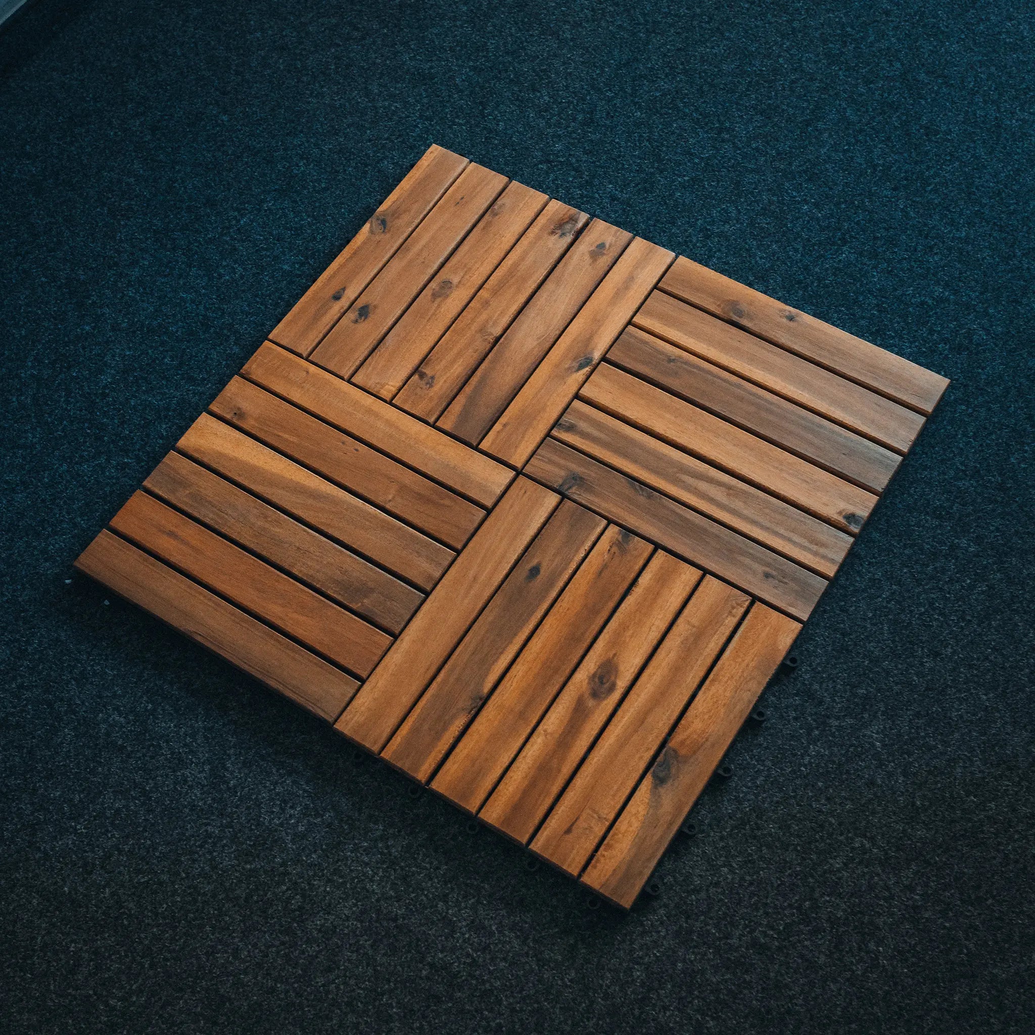 RUNA Holzboden 4 Stück