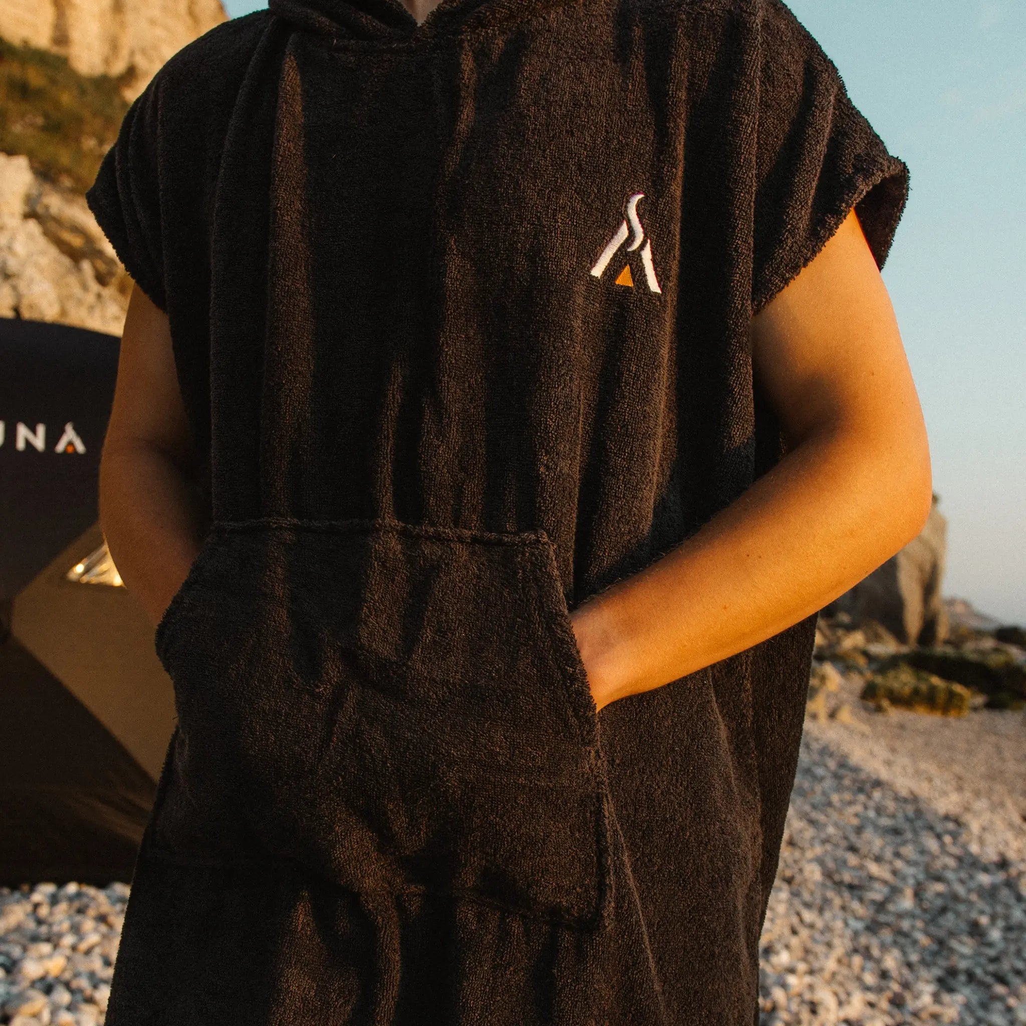 RUNA Sauna Poncho - Tasche