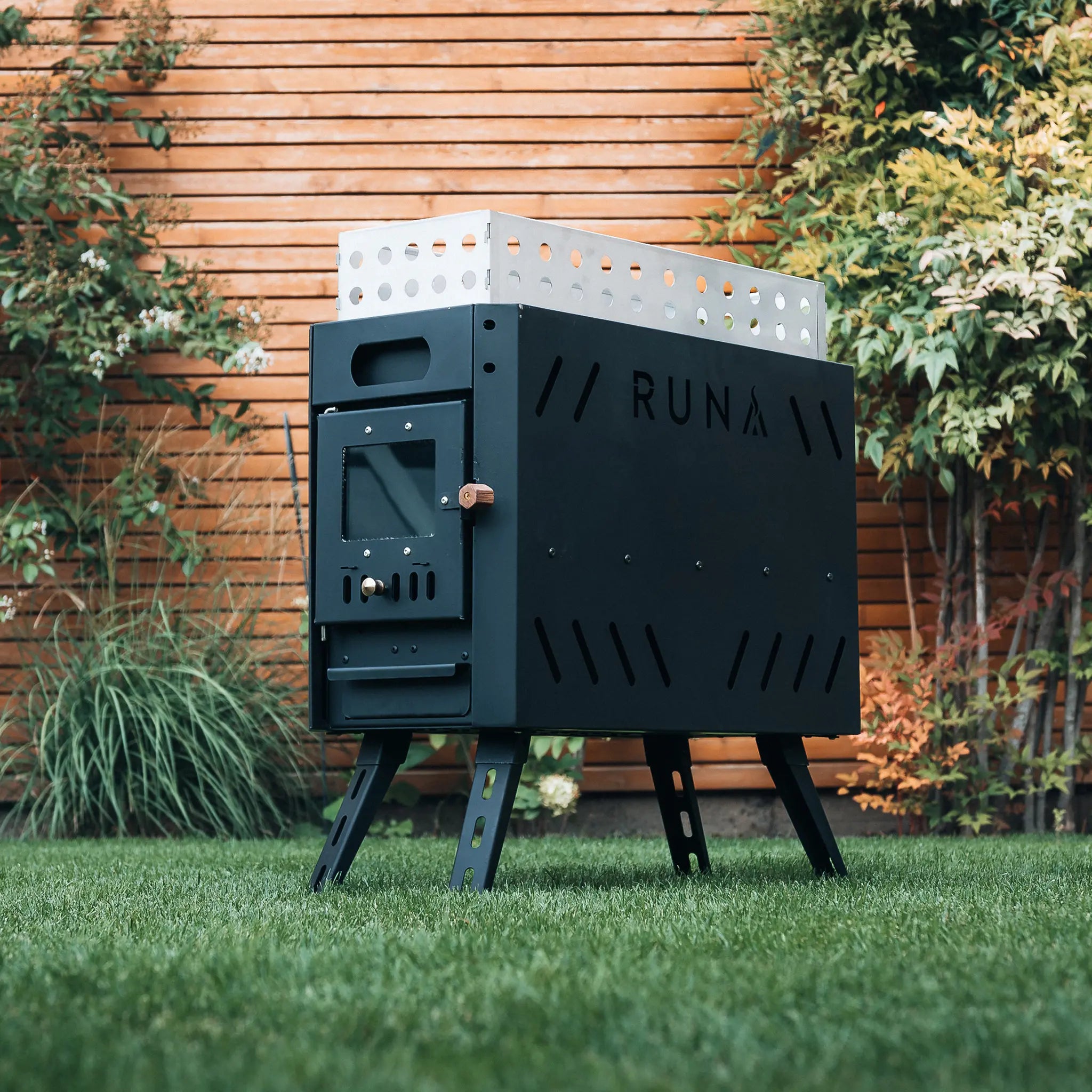 Saunaofen 2.0 mit klappbaren Füßen