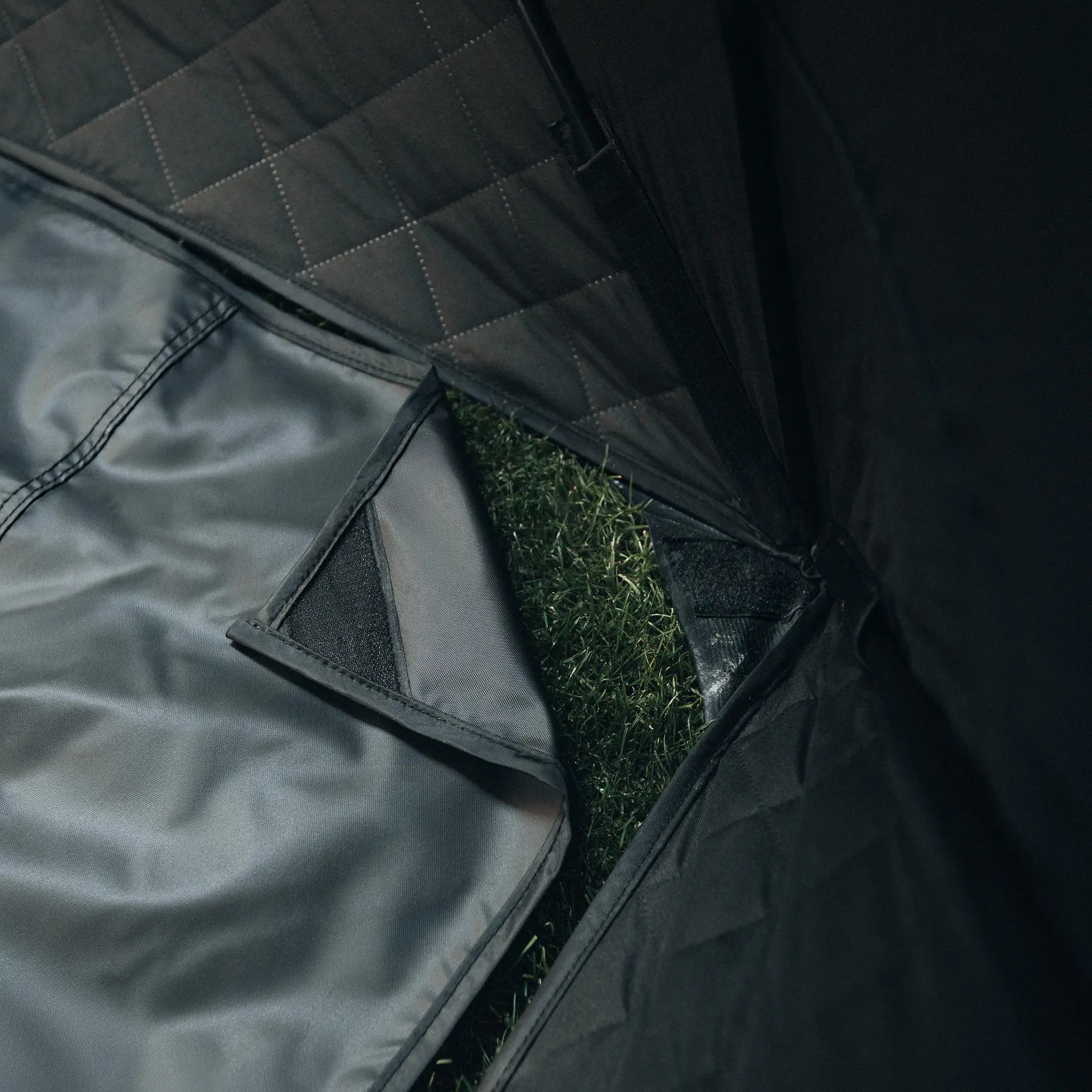 Zeltboden einlagiger Stoffboden RUNA Klett