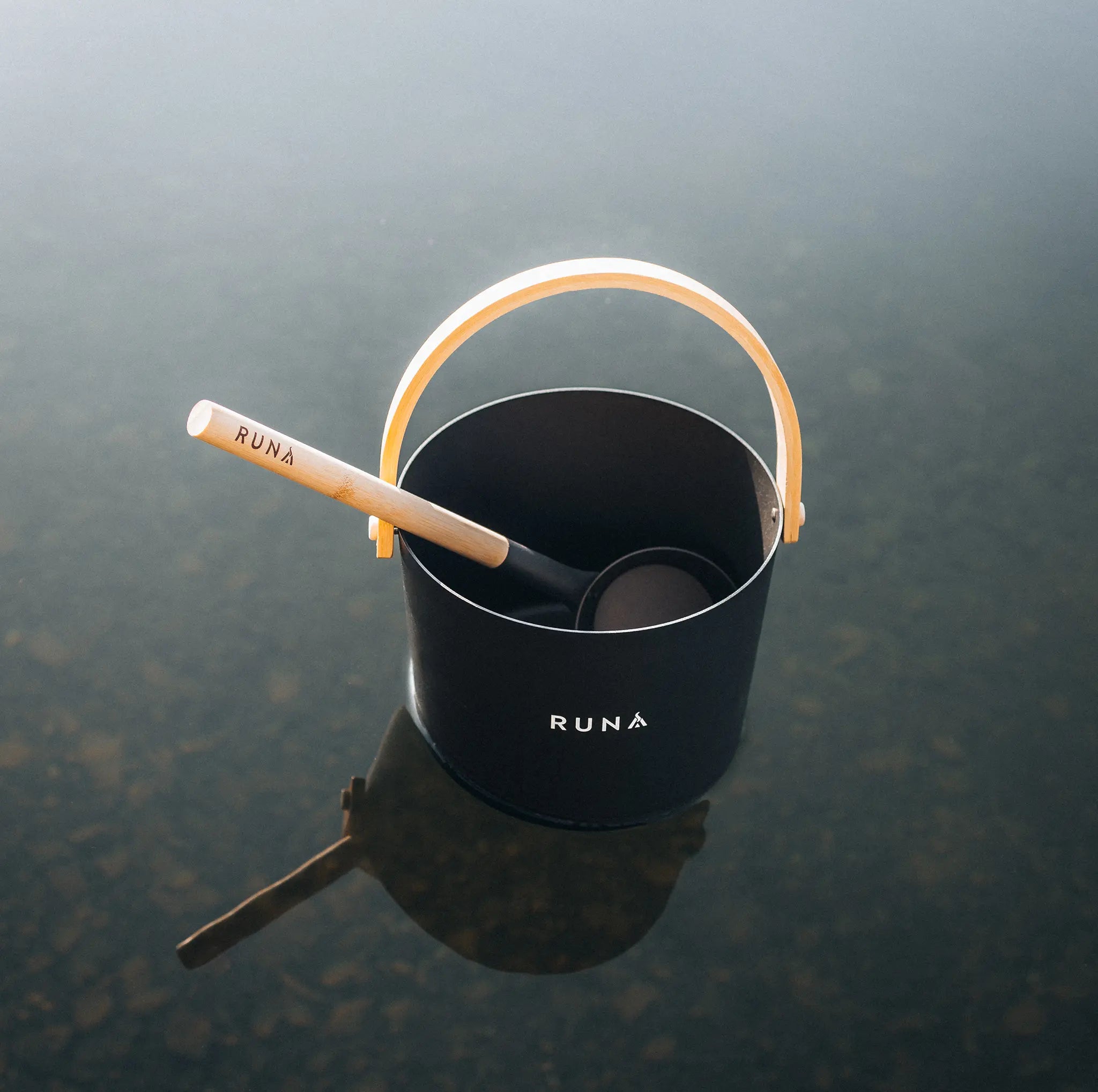 Aufgusseimer mit Kelle - 7