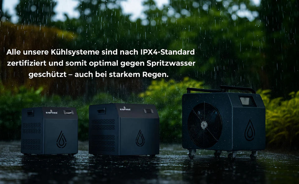 Eisfass alle Kühlsysteme auf einen Blick