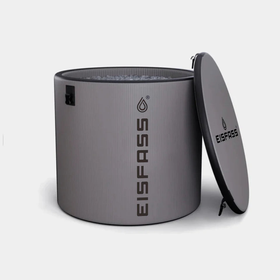 mobiles Eisfass zum aufpumpen