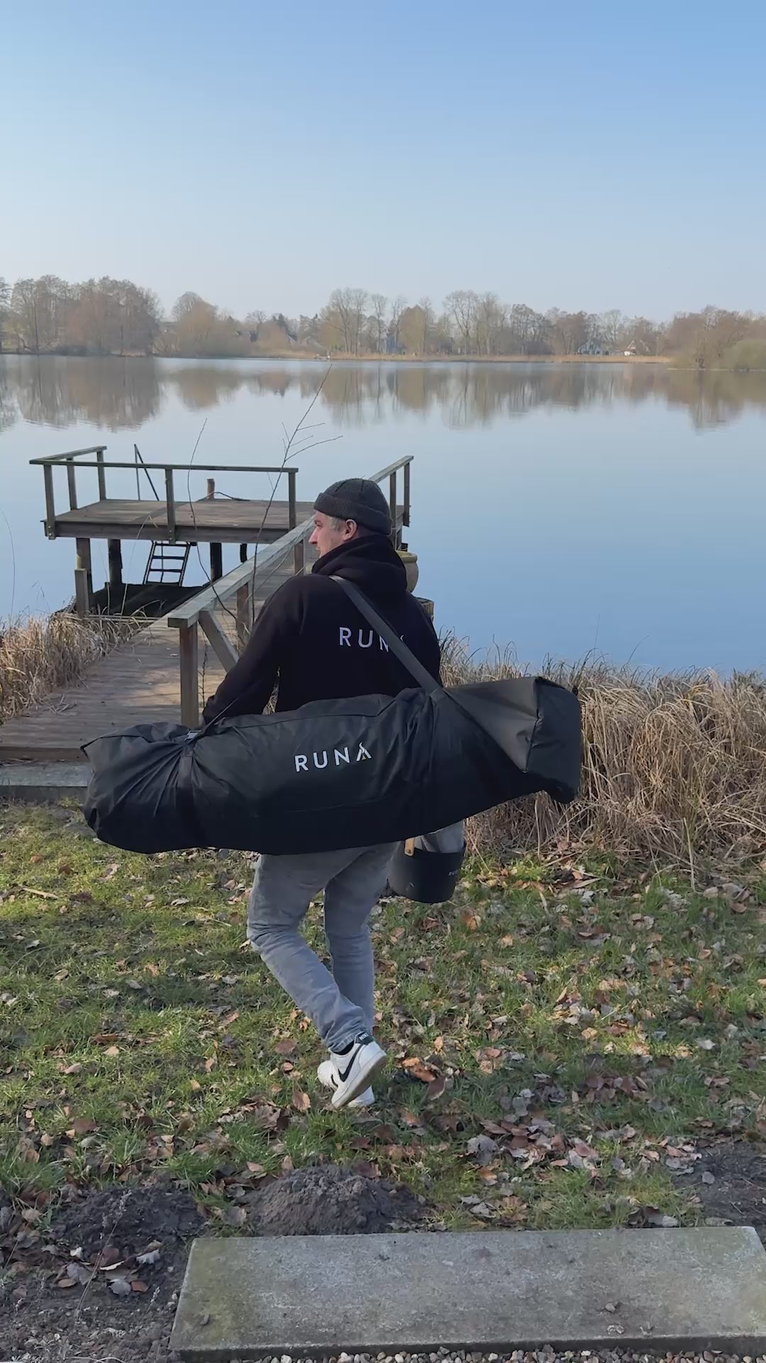 Video Zeltsauna Aufbauen und Saunieren 9x16