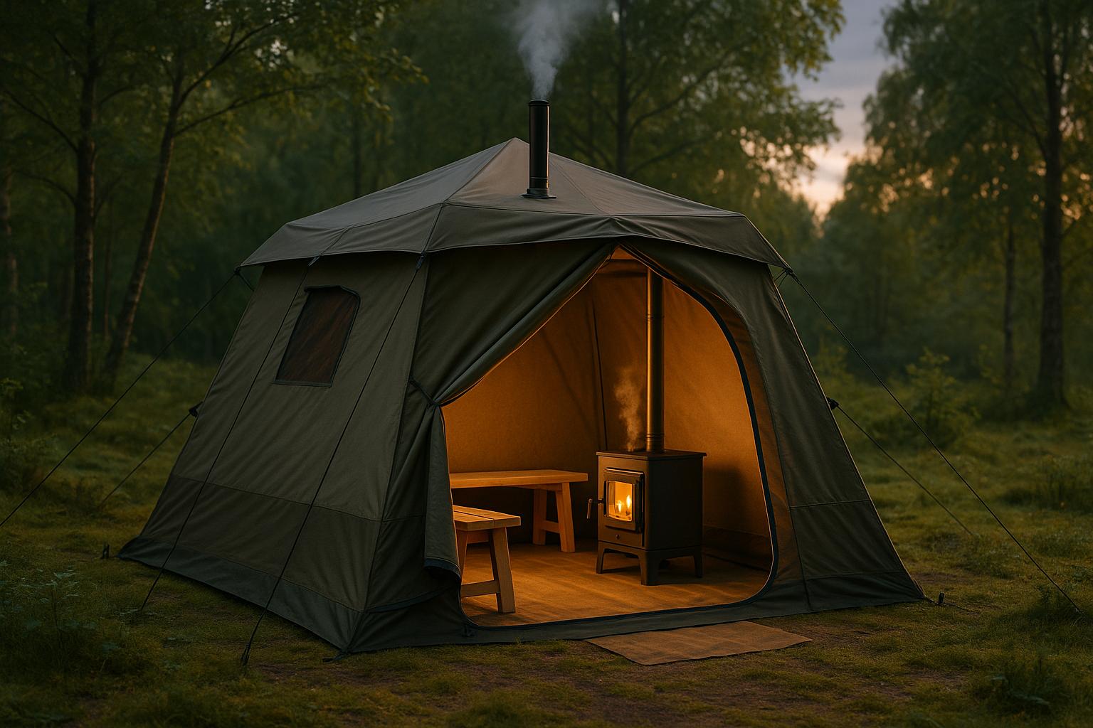 Zeltsauna Aufbauen: 5 Schritte Anleitung
