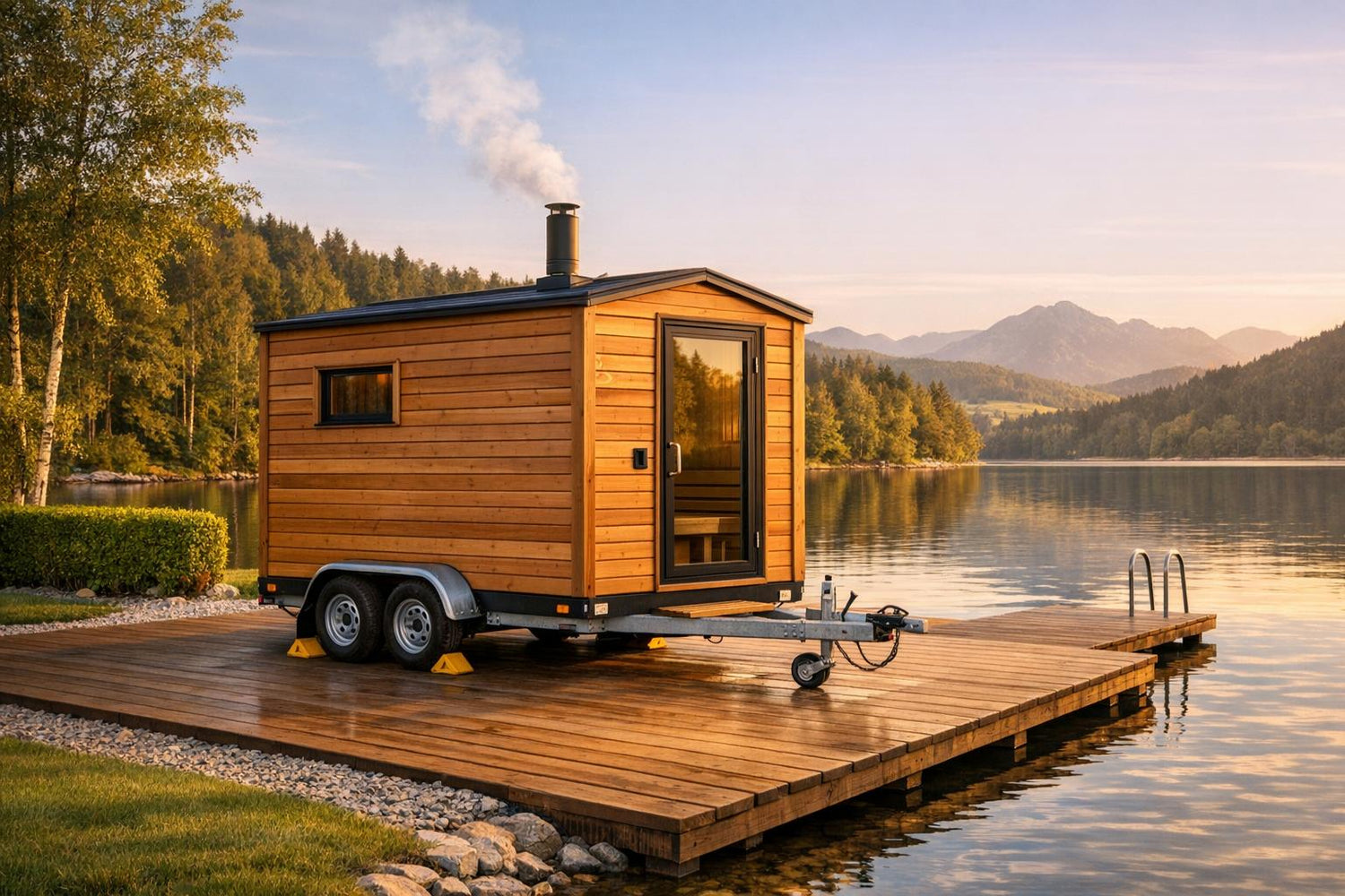 Die besten Plätze für deine mobile Sauna im Freien