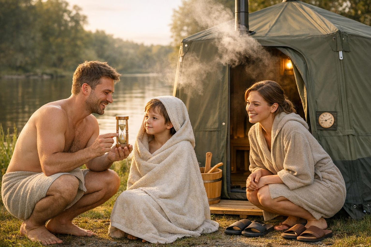 Zeltsauna für Familien – sinnvoll oder Stress?